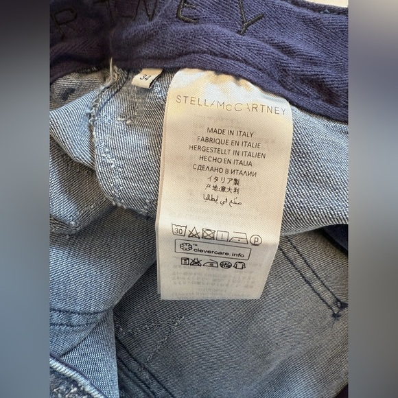 Stella McCartney Star Distressed flare  Jeans - Picture 8 of 8